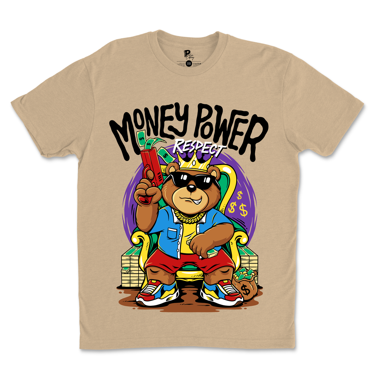 Money Power Respect T shirts