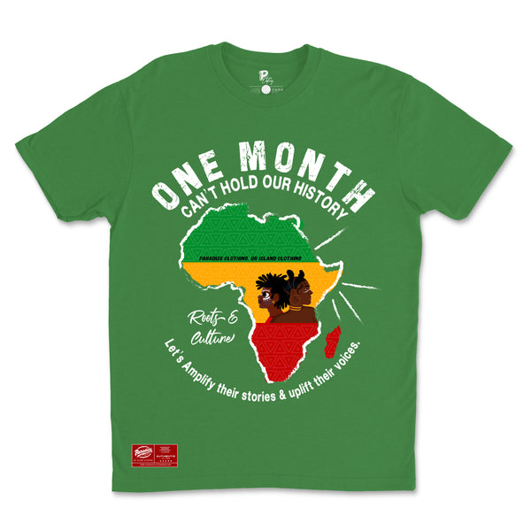 One Month Can't Hold Our History T-shirts