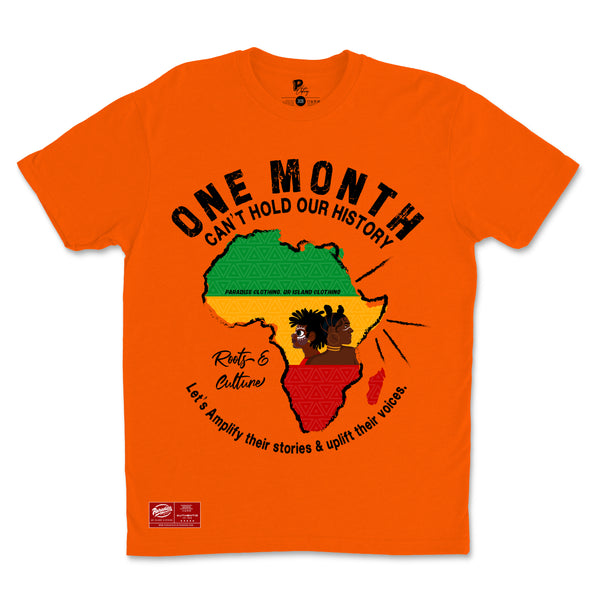 One Month Can't Hold Our History T-shirts