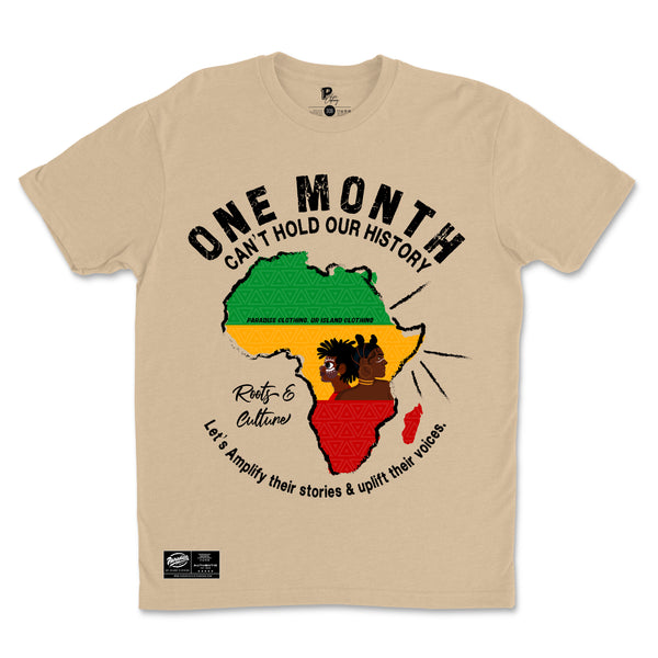 One Month Can't Hold Our History T-shirts