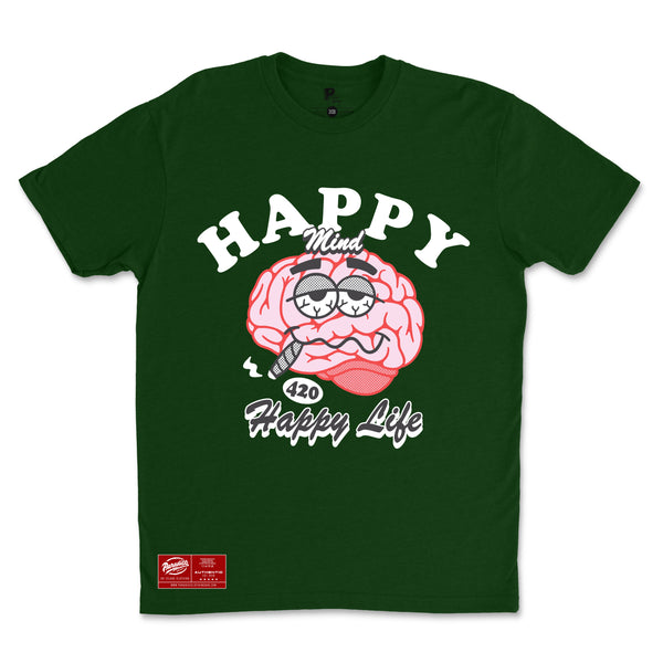 Happy Mind Happy Life 420 T-shirts