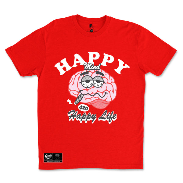 Happy Mind Happy Life 420 T-shirts